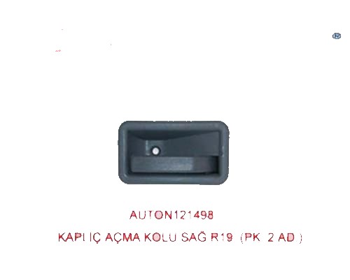 BARAN KAPI İÇ AÇMA KOLU SAĞ R19 7700813586 OEM: 7700813586 - BARAN 013 kodlu oto yedek parça görseli