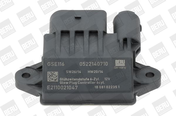BERU KIZDIRMA KUMANDA UNITESI MERCEDES OM642 W204 W211 W212 C218 C219 W463 W164 X204 W251 W221 B906 OEM: A6429002700 - BERU GSE116 kodlu oto yedek parça görseli