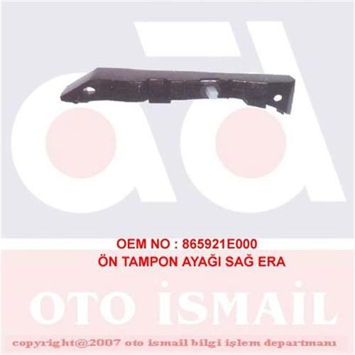 BIRLIK ÖN TAMPON AYAĞI SAĞ HYUNDAI ERA 910061 865921E000 OEM: 865921E000 - BIRLIK 0061 kodlu oto yedek parça görseli