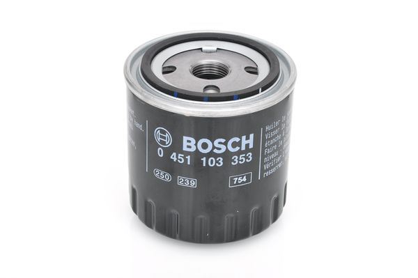BOSCH YAĞ FİLTRESİ CLIO I 1.9D 91-98 - LGN I 2.2DT 96-01 - TRAFIC-R21 2.1D 89-94 -MASTER 2.1D 80-98 8200007832 OEM: 8200007832 - BOSCH 0451103353 kodlu oto yedek parça görseli