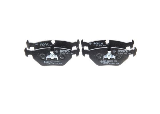 BOSCH FREN BALATASI ARKA BMW E36 Z3 E32 E34 E36 M3 E34 M5 34216761253 OEM: 34216761253 - BOSCH 0986469960 kodlu oto yedek parça görseli