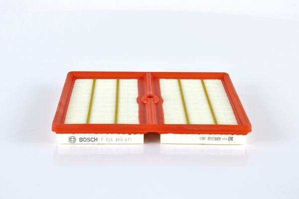 BOSCH HAVA FİLTRESİ CADDY 15 GOLF 7-IBIZA 15 LEON 15 A3 16 FABIA 17 1.0TSI 04C129620A OEM: 04C129620A - BOSCH F026400611 kodlu oto yedek parça görseli