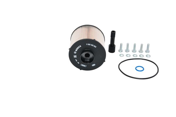 BOSCH YAKIT FILTRESI MERCEDES CITAN OM607 W415 12 . RENAULT CLIO IV 12 CAPTUR I 13 EXPRESS 21 K9K 1.5 dCi A6070900752-164099594R-164031581R OEM: A6070900752-164099594R-164031581R - BOSCH F026402825 kodlu oto yedek parça görseli