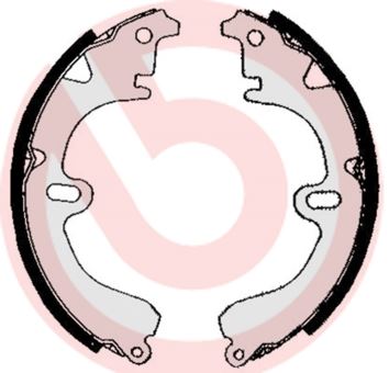 BREMBO EL FREN BALATASI TOYOTA COROLLA E8 06/83-06/89-TOYOTA COROLLA E9 05/87-09/94-TOYOTA COROLLA ESTA 18029728 OEM: 18029728 - BREMBO S83504 kodlu oto yedek parça görseli