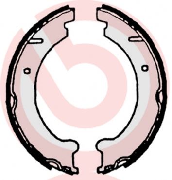 BREMBO EL FREN BALATASI VOLVO 850 854 06/91-10/97-VOLVO 850 ESTATE 855 04/92-10/97-VOLVO C70 I CONVERTİ OEM: 271998 - BREMBO S86509 kodlu oto yedek parça görseli