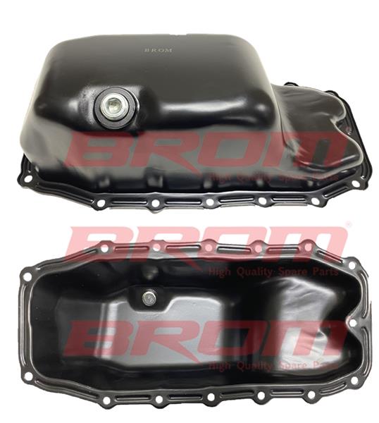 BROM YAĞ KARTERİ FIORINO-DOBLO-LINEA-PALIO-ALBEA-PUNTO-500 1.3 MTJ 16V-1.3JTD 16V-ASTRA-CORSA 1.3CDTI 16V -SUZUKI IGNES-SWIFT-WAGON R Z13DT 1.3DDIS 16V -BIPPER-NEMO 1.3HDI 16V 652235-55197679-93184623 46743794-5652003-0301.R2 OEM: 46743794-5652003-0301.R2 - BROM F3300 kodlu oto yedek parça görseli