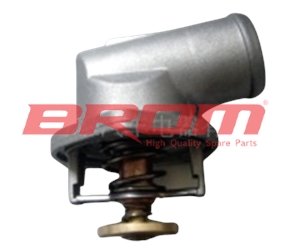 BROM TERMOSTAT KOMPLE ASTRA F-CORSA B-TIGRA-VECTRA B-TIGRA 1.4 16V-1.6I 16V OEM: 1338073-90412901 - BROM OP41003 kodlu oto yedek parça görseli