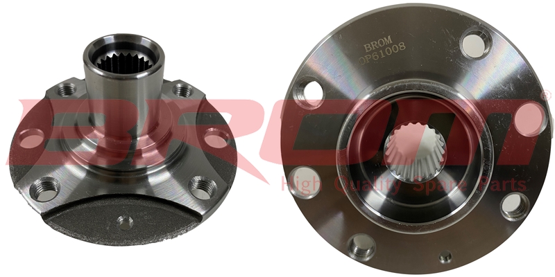 BROM ÖN TEKER PORYASI RULMANSIZ CORSA C 00-09 -MERIVA 03-10 -TIGRA 04 COMBO 02 22x123x100 4 BİJON 326001-90576767 OEM: 326001-90576767 - BROM OP61008 kodlu oto yedek parça görseli