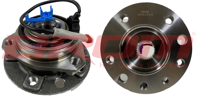 BROM ÖN TEKER PORYASI RULMANLI ASTRA H-ZAFIRA 1.3CDTI-1.4-1.61.7CDTI-1.9CDTI 04 5 DELİK 25.4x137x109 1603254-93178652 OEM: 1603254-93178652 - BROM OP61010 kodlu oto yedek parça görseli