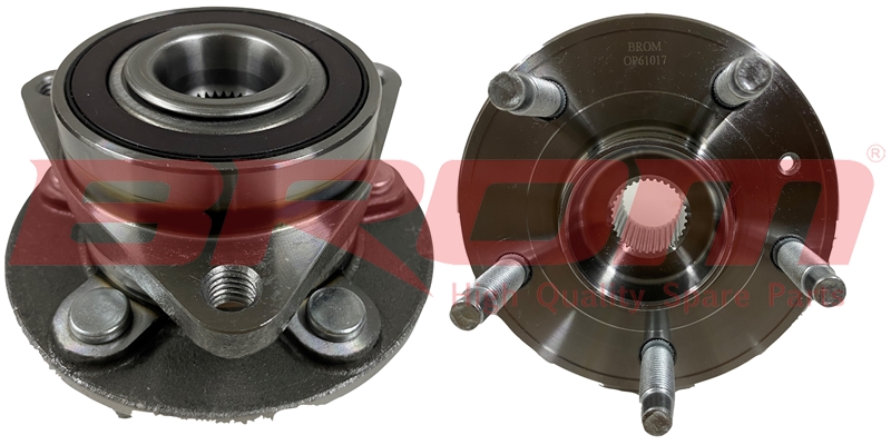 BROM ÖN TEKER PORYASI RULMANLI CHEVROLET CRUZE 09-15 -ASTRA J 09-15 276mm Disk J67 13583478-328016-13502828-328000 OEM: 13583478-328016-13502828-328000 - BROM OP61017 kodlu oto yedek parça görseli