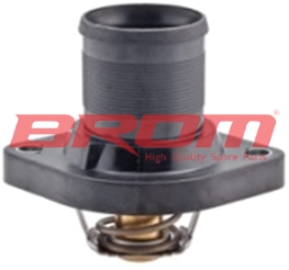 BROM TERMOSTAT 89C P206-P307-BIPPER-PARTNER-BERLINGO-C3-C4-JUMPY-XSARA 1.4-1.6-2.0 8V-16V OEM: 1336.Q1-1336.N5-9630066780 - BROM PJ41002 kodlu oto yedek parça görseli
