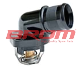 BROM TERMOSTAT 89C KOMPLE P106 1.4I 96 P306 1.4I-1.6I 94-05 - C3 1.4 16V-1.6 16V 03 DFM SUCCE 1.6 16V 09-13 TU5JP4 1336.Q2-1336.N1 OEM: 1336.Q2-1336.N1 - BROM PJ41004 kodlu oto yedek parça görseli