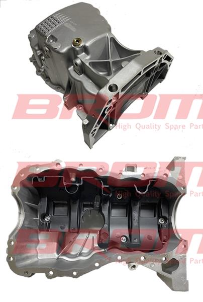 BROM YAĞ KARTERİ RENAULT MEGANE III 09 CLIO IV 12 KANGOO 08 FLUENCE 09 DUSTER 10 SANDERO II 12 8200381856-111112011R OEM: 8200381856-111112011R - BROM R3302 kodlu oto yedek parça görseli