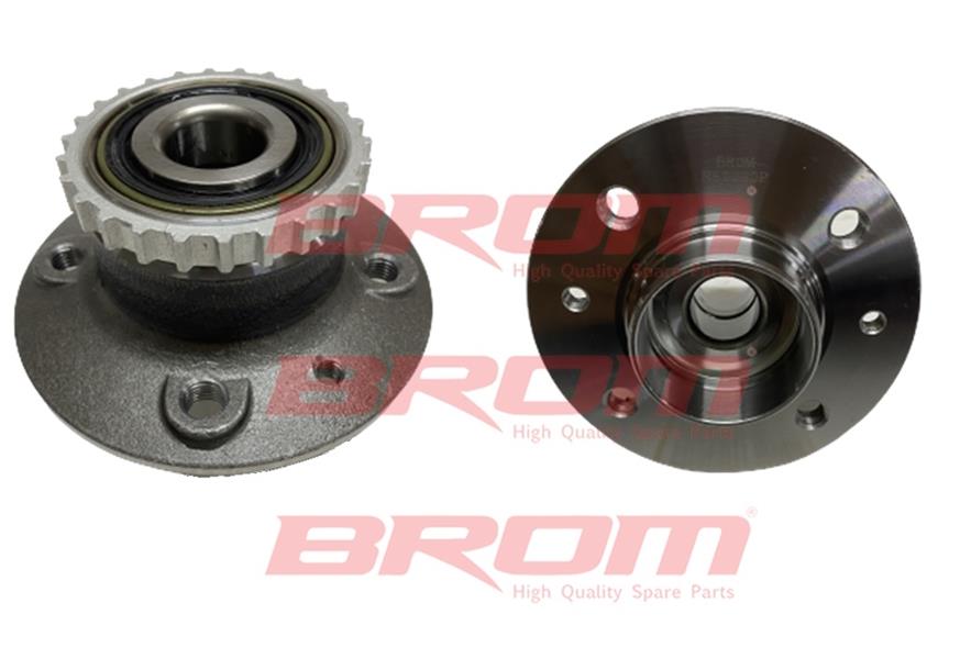 BROM ARKA TEKER PORYASI RULMANLI RENAULT KANGOO 97 7701205499 OEM: 7701205499 - BROM R60080P kodlu oto yedek parça görseli