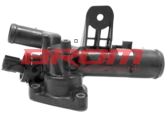 BROM TERMOSTAT 83C KOMPLE RENAULT CLIO III-IV 05 12 CAPTUR I 13 FLUENCE 10 KANGOO II 08 MEGANE II-III 02 15 SYMBOL II-III 08 DOKKER 12 DUSTER 10 JUKE 10 1.5dCi K9K 2 ÇIKIŞLI İNCE 110603026R-110605536R-8200954328 OEM: 110603026R-110605536R-8200954328 - BROM RN41003 kodlu oto yedek parça görseli