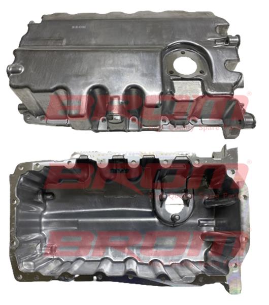 BROM YAĞ KARTERİ JETTA-PASSAT-CADDY-GOLF6-A3-LEON-OCTAVIA-SUPERB SENS. DELİKLİ 1.6 TDI 10 CAY-BLS 03G103603H-03G103603AD-03G103603AB OEM: 03G103603H-03G103603AD-03G103603AB - BROM VW3301 kodlu oto yedek parça görseli