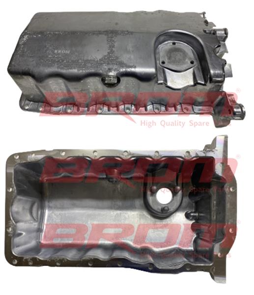 BROM YAĞ KARTERİ GOLF4-BORA-A3-TOLEDO-OCTAVIA SENS. DELİKSİZ 1.6 BENZİNLİ 1.9 TDI AKL-AGR-ALH-AVU-BFQ 038103603NA-038103603N-038103601A OEM: 038103603NA-038103603N-038103601A - BROM VW3303 kodlu oto yedek parça görseli