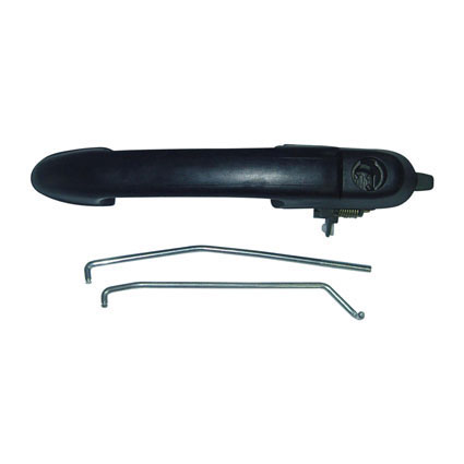 BRUCKE KAPI KOLU ÖN SOL SİYAH KİLİTSİZ MAREA ÇİZGİLİ 46445209 OEM: 46445209 - BRUCKE 46445209 kodlu oto yedek parça görseli