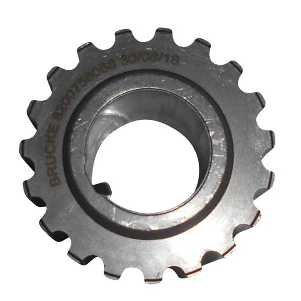 BRUCKE KRANK DİŞLİSİ RENAULT MEGANE II 02 LAGUNA 01 CLIO II 98 05 CLIO III 05 1.4-1.6 16V K4M OEM: 8200758088-130211210R - BRUCKE 8200758088 kodlu oto yedek parça görseli