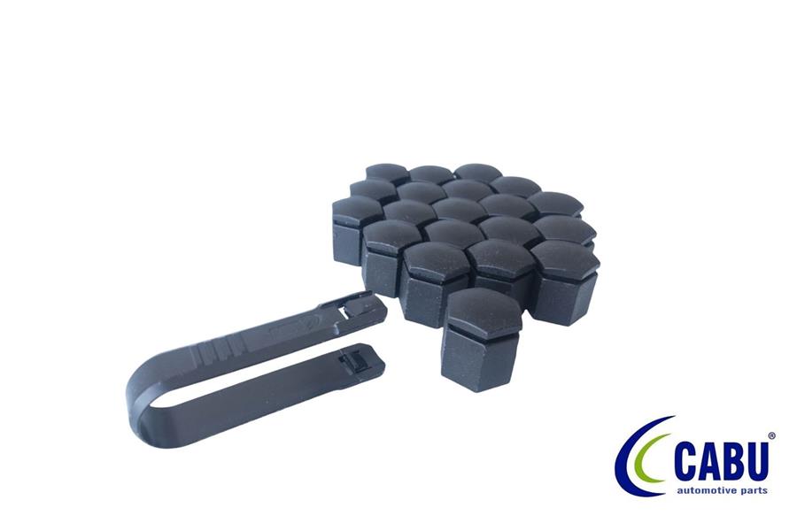 CABU BİJON KAPAĞI SİYAH 19X27mm ASTRA J - K. INSIGNIA B. ZAFIRA 20 ADET 220644 OEM: 13450276-1008036 - CABU 220666 kodlu oto yedek parça görseli