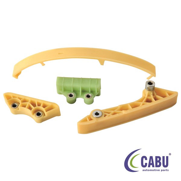 CABU EKSANTRIK ZINCIR SETI EKSANTRIK TRANSIT 2.4TDCI V184 PUMA 90PS MONDEO 01 07 2.0 TDCI 125PS JAGUAR CF1 X TYPE 2.0 EXECT ZINCIRSIZ - SADECE PALET TAKIMI KTXS7Q6M000A2A OEM: KTXS7Q6M000A2A - CABU 331428 kodlu oto yedek parça görseli