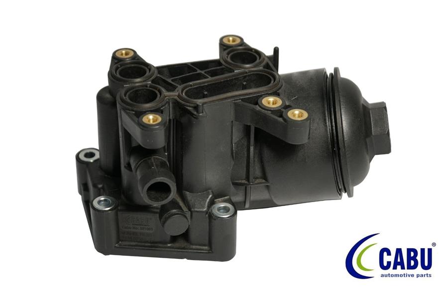 CABU YAĞ SOĞUTUCU GÖVDE KAPAKLI FİLTRELİ VW-AUDI-SKODA-SEAT 1.2 TDI 03P115389 OEM: 03P115389 - CABU 551010 kodlu oto yedek parça görseli