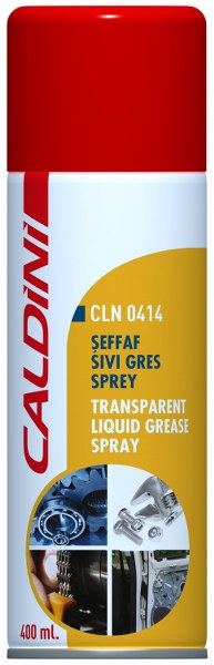 CALDINI ŞEFFAF SIVI GRES SPREYİ 400 ml. 7711429447 OEM: 7711429447 - CALDINI CLN-00414 kodlu oto yedek parça görseli