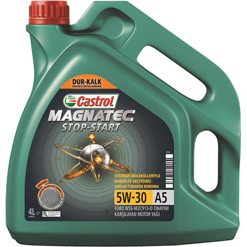 CASTROL MOTOR YAĞI MAGNATEC 5W30 A5 TU 4 LT 5W30-93165556 OEM: 5W30-93165556 - CASTROL MGNT5W30-4 kodlu oto yedek parça görseli