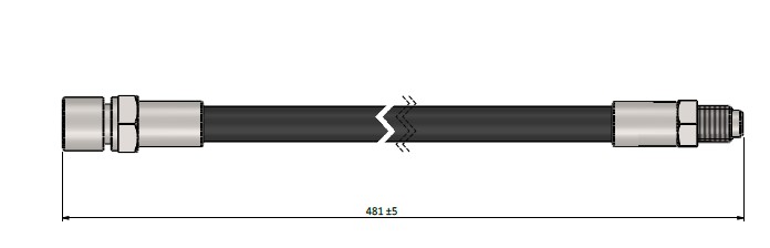 CAVO FREN HORTUMU ARKA MERCEDES G-CLASS W460 W461 W463 A4604285135 OEM: A4604285135 - CAVO C900670A kodlu oto yedek parça görseli