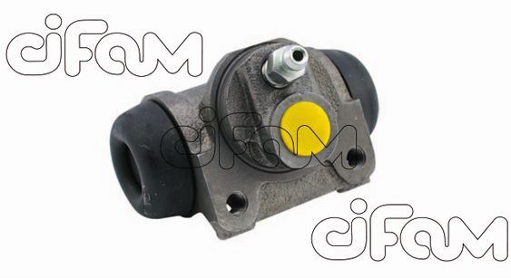 CIFAM FREN SİLİNDİRİ ARKA PANDA 03 500 -FORD KA 08 1.1-1.2-1.3DMTJ-PUNTO 1.1-1.2-1.6-1.7 93-99 20.64mm 77362610-7734997-1554724 OEM: 77362610-7734997-1554724 - CIFAM 101602 kodlu oto yedek parça görseli