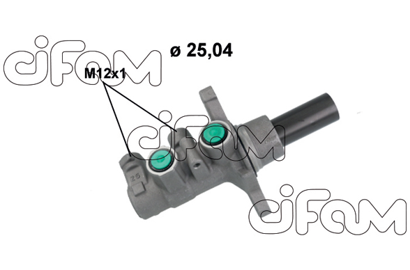 CIFAM FREN ANA MERKEZİ VIVARO C-ZAFIRA LIFE 19> EXPERT-TRAVELLER-JUMPY III-SPACETOURER 19> OEM: 1613263780 - CIFAM 2021272 kodlu oto yedek parça görseli