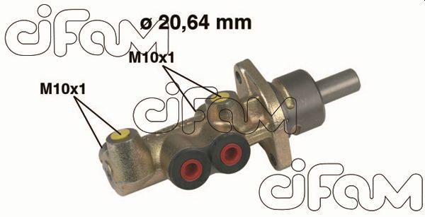 CIFAM ANA MERKEZ PALIO 1.4-1.6 16V 96 ALBEA 1.4-1.6 16V-17 TD 96 20.64mm 7078627-71739129 OEM: 7078627-71739129 - CIFAM 202221 kodlu oto yedek parça görseli
