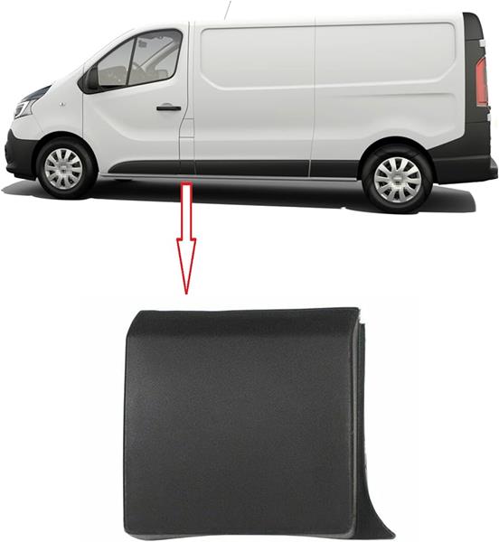 CM YAN ÇEVRE BANDI SOL YAN RENAULT TRAFIC III 768196228L OEM: 768196228L - CM 11915 kodlu oto yedek parça görseli