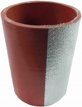 CM TURBO ŞARJ HORTUMU SİLİKON KIRMIZI BÜYÜK FORD TRANSİT 93> T15 OEM: 954T 6K683 AB-T101832 - CM 33300 kodlu oto yedek parça görseli