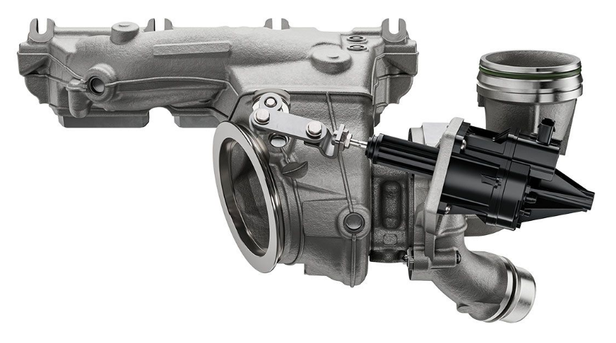 CONTITECH TURBOSARJ KOMPLE CIFT CIKIS BMW B32 B38 F45 F46 F48 F52 F39 MINI B38 F54 F55 F56 F57 F60 OEM: 11657636784-11652681209-11659470992 - CONTI 2800013005280 kodlu oto yedek parça görseli