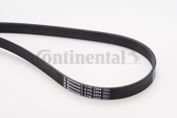 CONTITECH KANALLI KAYIS MERCEDES AUDI CHEVROLET DAEWOO JEEP VW OEM: A0019931896-059903137H-6PK2403 - CONTI 6PK2404 kodlu oto yedek parça görseli