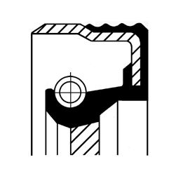 CORTECO EKSANTRİK KAPAK KEÇESİ ÖN TOFAŞ M131 30x52x7 12012411B OEM: 40000470-40004330-40004460 - CORTECO 82012411 kodlu oto yedek parça görseli