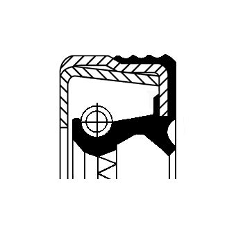 CORTECO x 12014289B YAĞ KEÇESİ B2BASLDRWX7 70-90-12 IVECO DAILY 83-89 EUROCARGO 00-15 OEM: 40100483-40100480 - CORTECO 82014289 kodlu oto yedek parça görseli