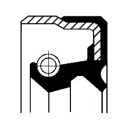 CORTECO YAG KECESI MERCEDES A0149976747-12014730B OEM: A0149976747-12014730B - CORTECO 82014730 kodlu oto yedek parça görseli