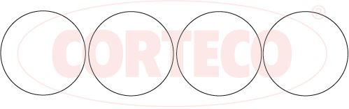 CORTECO 020853H MOTOR GÖMLEK CONTASI P106-P205-P206-P306-P307-PARTNER-BERLINGO-C3-C4-SAXO-XSARA 1.4 TU3 RENAULT R9-R12 1400 OEM: 0112.76-7701348178 - CORTECO 82920853 kodlu oto yedek parça görseli