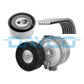 DAYCO ALTERNATÖR GERGİ KİTİ PARTNER-EXPERT-BERLINGO-JUMPY 2.0 HDI-SCUDO 2.0 JTD 00-06 OEM: 1613844680-5750.GK-5750.VS-5750.R9 - DAYCO KPV119 kodlu oto yedek parça görseli