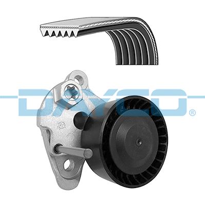 DAYCO V KAYIŞ SETİ GOLF VII-POLO-PASSAT-JETTA-A3-LEON CHZK-CHZD-CJZA-CPVA-CZCA 1.0-1.2-1.4-1.5 TSI 13 > OEM: 04E145299P-04E145933A - DAYCO KPV387 kodlu oto yedek parça görseli