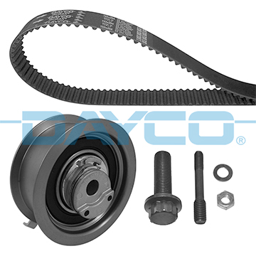 DAYCO EKSANTRİK GERGİ KİTİ 137x254 CADDY II-GOLF III-T4-CORDOB-IBIZA II-III-TOLEDO I 1.9D 1Y-AEY-ALH-ALE OEM: 028198119A - DAYCO KTB189 kodlu oto yedek parça görseli