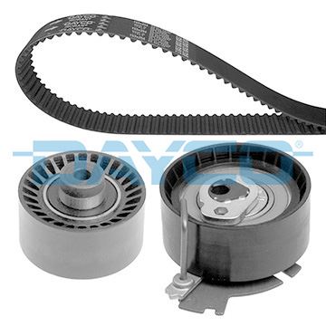 DAYCO EKSANTRİK GERGİ KİTİ P206-207-307-308-PARTNER-C2-C3-C4-XSARA-BERLINGO 1.6-1.6 16V TU5JP4 DFM SUCCE 1.6 16V 09-13 TU5JP4 OEM: 0831.L3-0831.L2-0831.R9 - DAYCO KTB417 kodlu oto yedek parça görseli