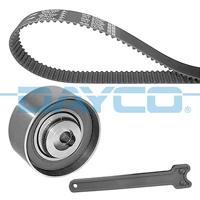 DAYCO EKSANTRİK GERGİ KİTİ 129x220 DOBLO 01 PALIO 01 05 ALBEA 07 FIORINO 09 LINEA 07 500 07 ALFA MITO 11 18 LANCIA YPSILON 03 1.2-1.4 71754561 OEM: 71754561 - DAYCO KTB466 kodlu oto yedek parça görseli