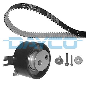 DAYCO TRIGER SETI 123 DIS 27MM CLIO II 01 06 MEGANE II 04 KANGO 01 MICRA III 04 DUSTER 10 1.5 DCI K9K EURO 3 EURO 4 OEM: 7701477028-7701476571-1680600QA8 - DAYCO KTB532 kodlu oto yedek parça görseli