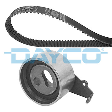 DAYCO TRİGER KAYIŞ SETİ EKSANTRİK SETİ MAZDA E2200 2.2L RF yeni model SD kasa 98-> / KIA SPORTAGE 2.0L RF TCİ 4x4 94-03 1 KAYIŞ 1 RULMAN 162x250 OEM: RF0112205B-RF0112700B-R20112700 - DAYCO KTB632 kodlu oto yedek parça görseli