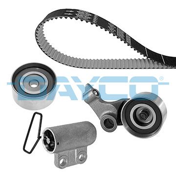 DAYCO TRİGER KAYIŞ SETİ EKSANTRİK SETİ TOYOTA AVENSIS 2.0L 1CDFTV CDT220 CDT250 99-08 / VERSO CLM20 01-05 / RAV4 2.0L 1CDFTV CLA21 01-05 1 KAYIŞ 2 RULMAN 1 İTİCİ OEM: 1356829035-1350527010-1354027011 - DAYCO KTB965 kodlu oto yedek parça görseli