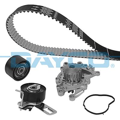 DAYCO TRIGER SETI DEVIRDAIM LI FOCUS IV 17>EURO 6 1.5 TDCI 17> CONNECT 17> 2008-208-3008 II-301-308 II-5008 II-508-EXPERT-PARTNER-BERLINGO-C3 III-C4 CACTUS-C4 OEM: 1628926180-JX6Q8B596AA-3557001 - DAYCO KTBWP12080 kodlu oto yedek parça görseli