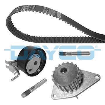 DAYCO DEVİRDAİMLİ EKSANTRİK GERGİ KİTİ 104x170 106-206-207-307-BIPPER-PARTNER-BERLINGO-C2-NEMO-FIORINO 1.4 OEM: 9400831869-0831.87-0831.S0-0831.86 - DAYCO KTBWP3361 kodlu oto yedek parça görseli